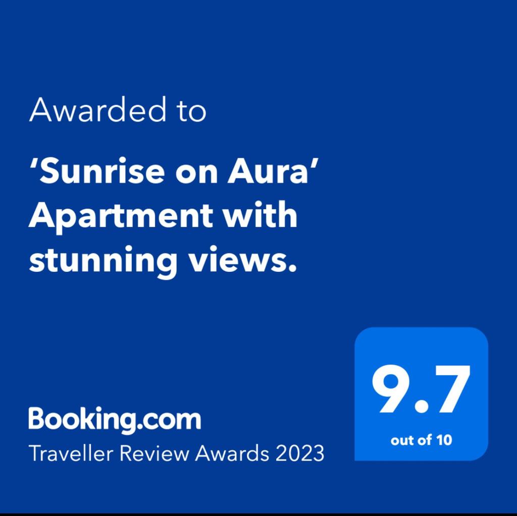 ‘Sunrise on Aura’ Apartment with stunning views. photo 1