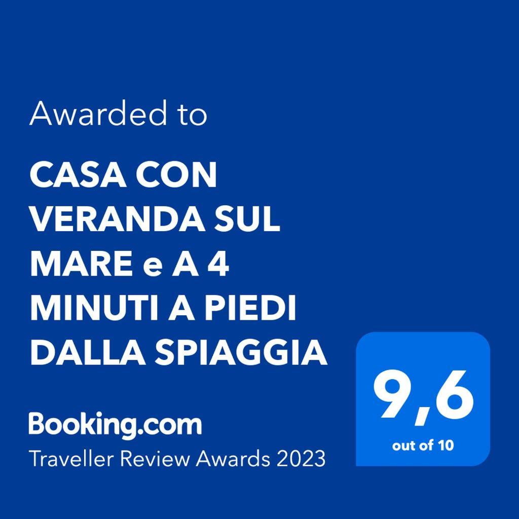 CASA CON VERANDA SUL MARE e A 4 MINUTI A PIEDI DALLA SPIAGGIA photo 2