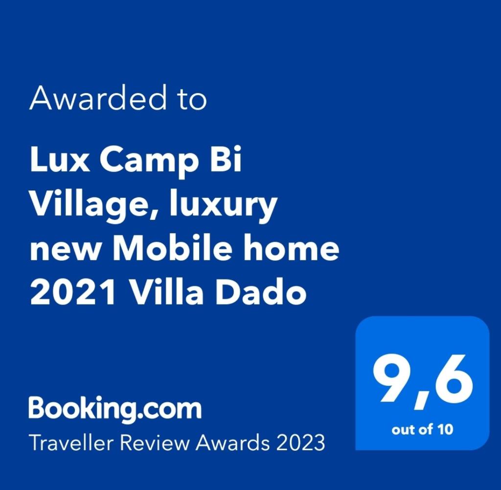 Lux Camp Bi Village, Mobile home Villa Dado photo 2