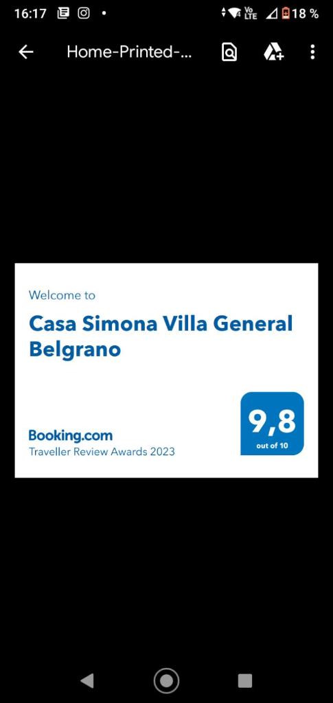 Casa Simona Villa General Belgrano photo 2
