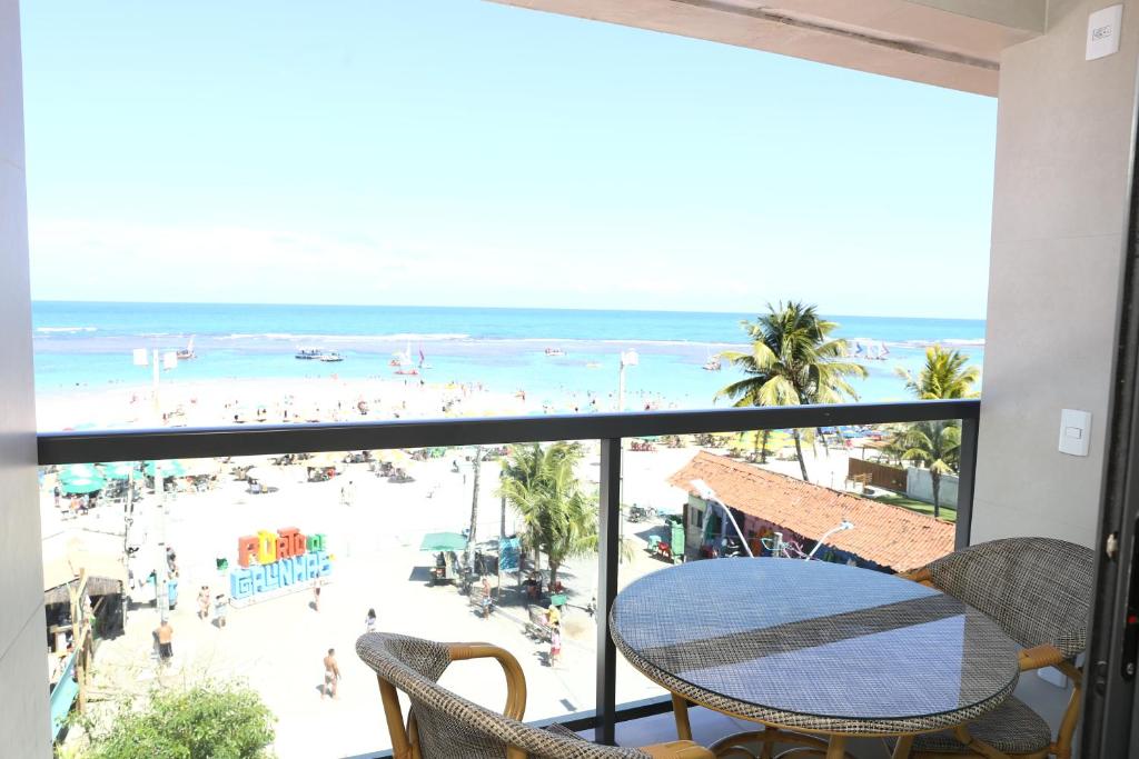 Flat à Beira Mar Com Varanda e Piscinas Naturais photo 4