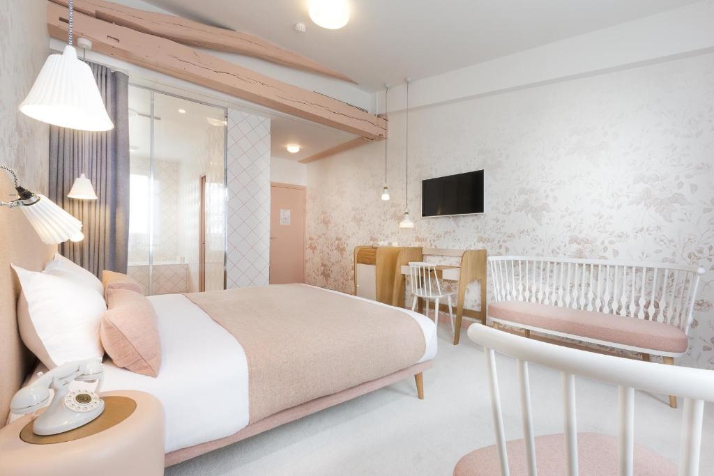 Сьюит (Полулюкс (для 2 взрослых)), Hotel le Lapin Blanc