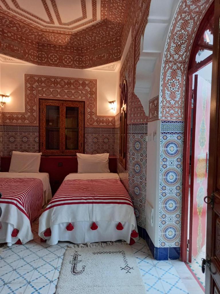 Riad Alma Mouassine Room Type - Twin Room