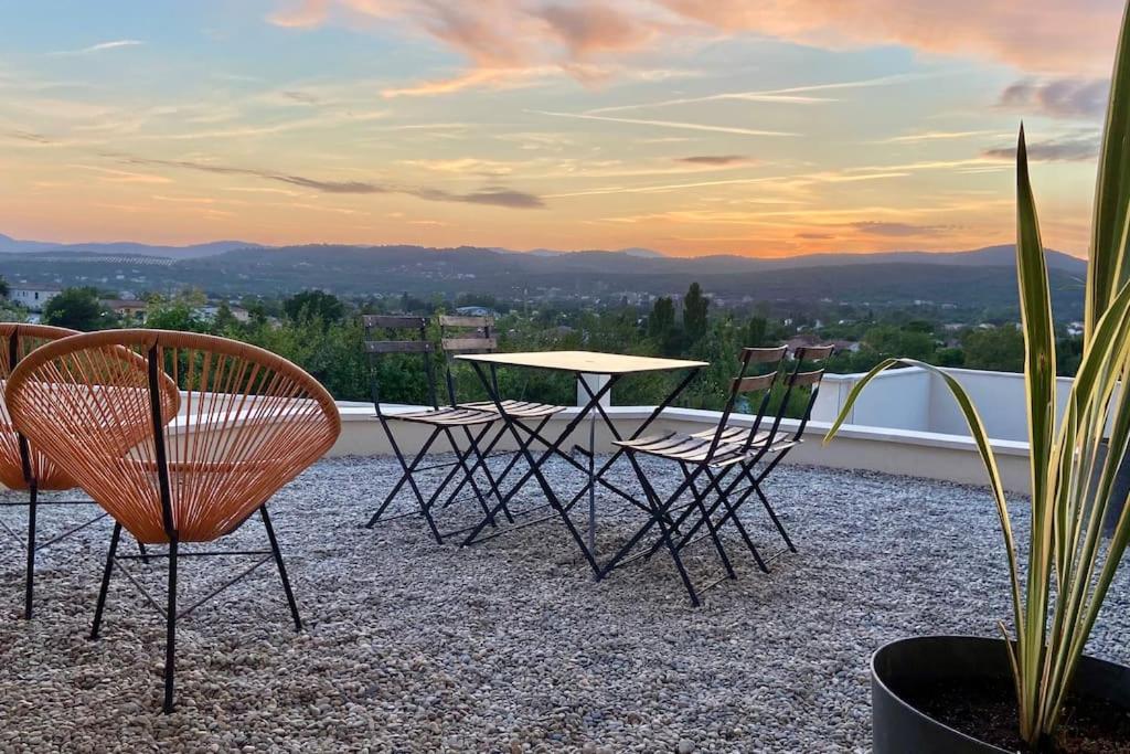 L'Orée Cévenole, gîte avec SPA et vue panoramique sur les Cévennes