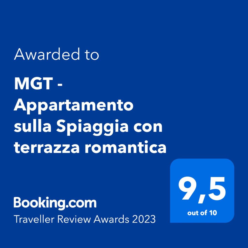 MGT - Appartamento sulla Spiaggia con terrazza romantica photo 2