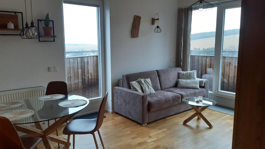 Mezonetový apartmán se dvéma balkóny a výhledem photo 2
