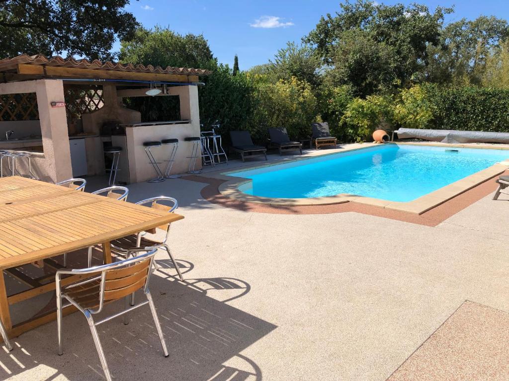 Villa climatisée, piscine privée chauffée, Fitness proche Cannes, Fréjus, St Raphael, Grasse photo 2