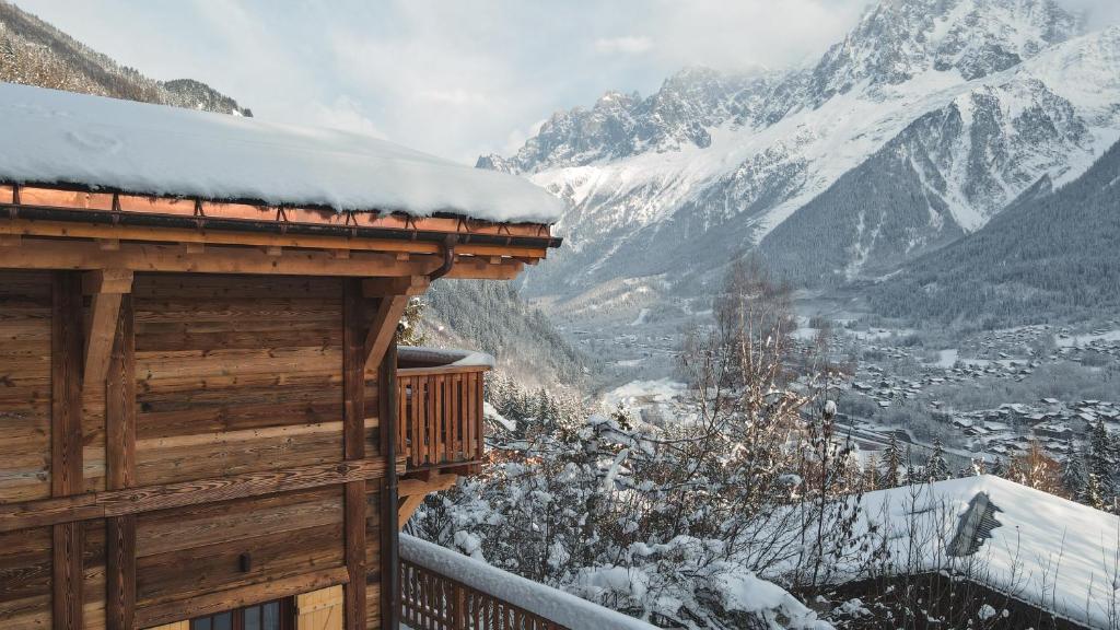 Chalet 3 étoiles pour 4 pers avec vue imprenable sur la vallée de Chamonix photo 4
