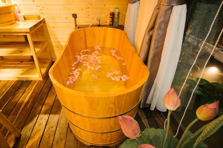 Homestay#HT#Bathtub#Romantic#Badinh