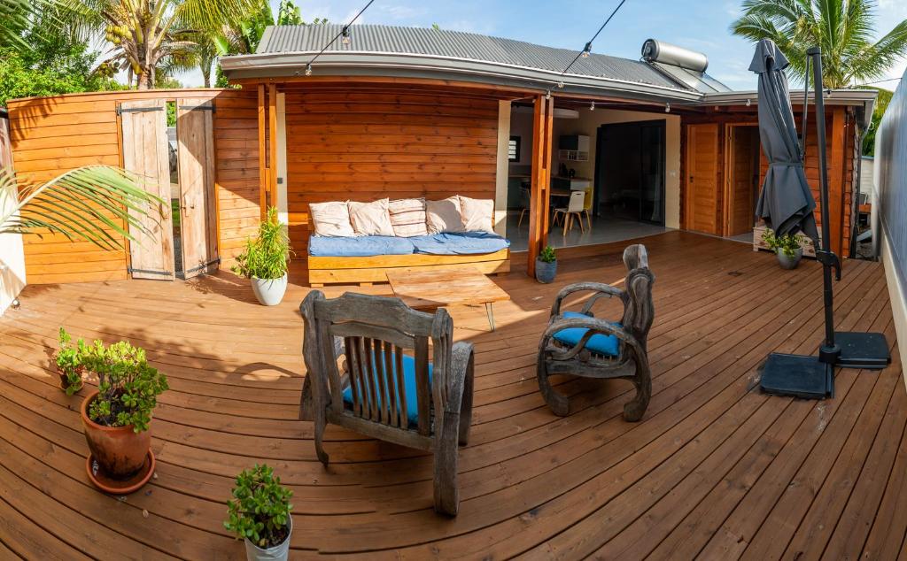 LA KAZ' BAMBOU - Bungalow de charme - Ouest Réunion