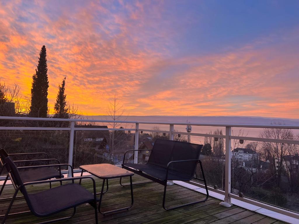 Léman Panoramique avec terrasse à deux pas du centre-ville photo 4