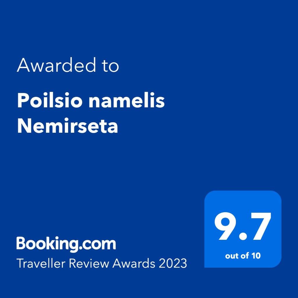 Poilsio namelis Nemirseta photo 1