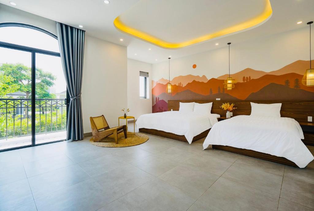 5PN Ha Long Villa Luxury - view biển - đi bộ được ra biển