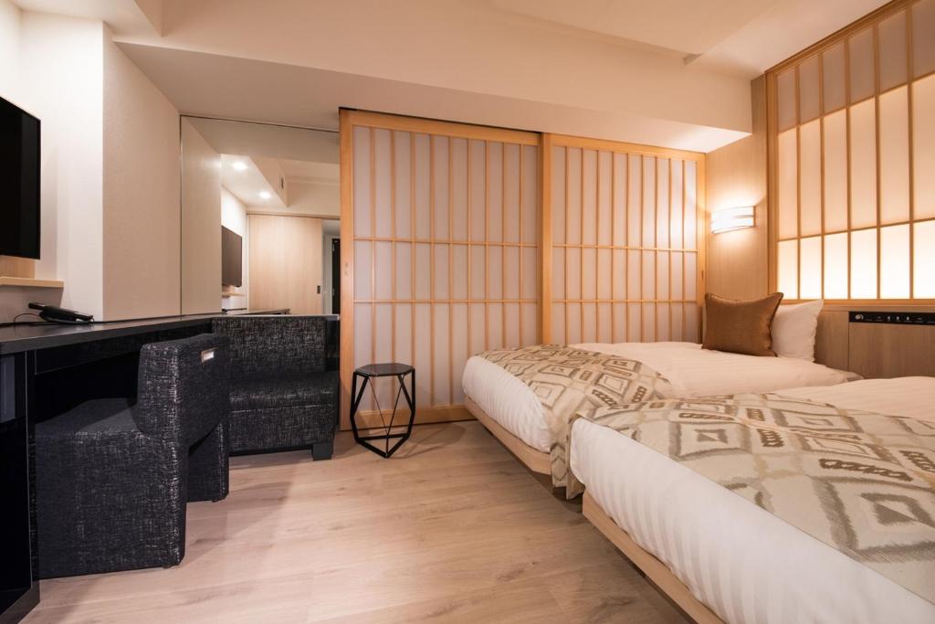 Hotel Vista Tokyo Tsukiji Room Type - Comfort Twin Room - A (Wa Cool)