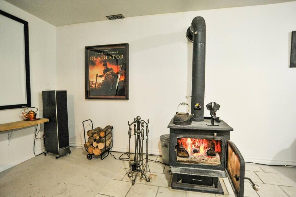Modern Rustic Home with Wood Stove & Pool Table photo 2