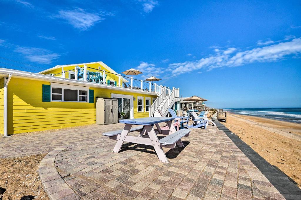 Flagler Beach Oceanfront Haven with Hot Tub! photo 1
