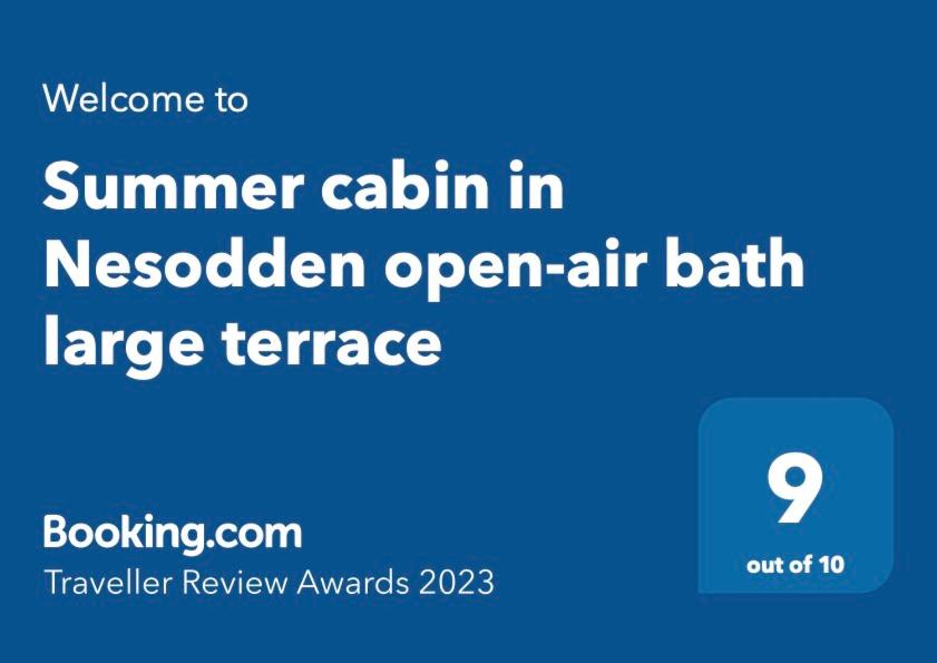 Summer cabin in Nesodden open-air bath large terrace photo 1