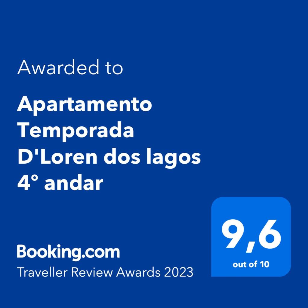 Apartamento Temporada D'Loren dos lagos 4º andar photo 4
