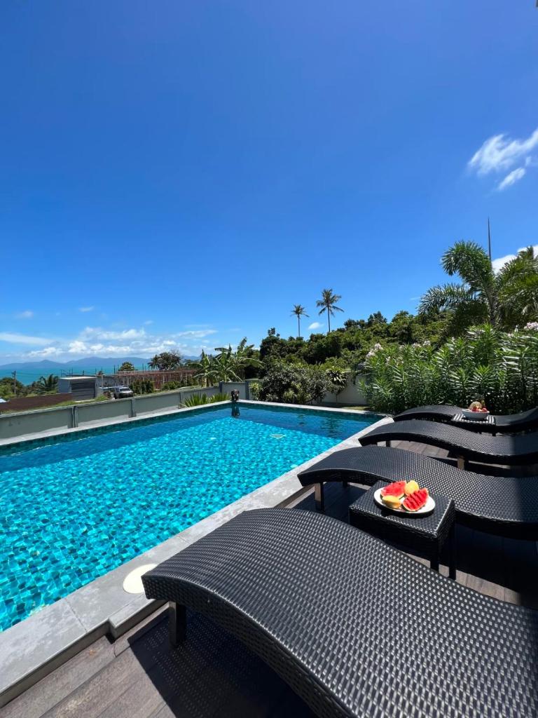 Sea VIEW POOL Villa - 8 peoples- Private Pool - Beautiful garden photo 4