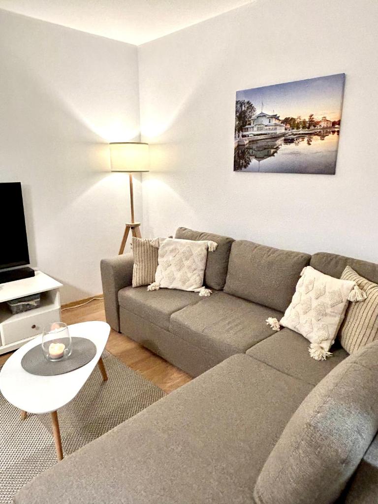 Keskuse apartment with a balcony photo 1