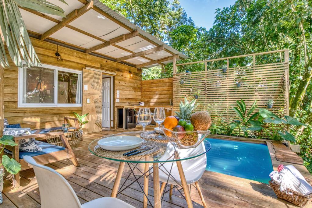 Monkey Tiny House - Private swimming pool