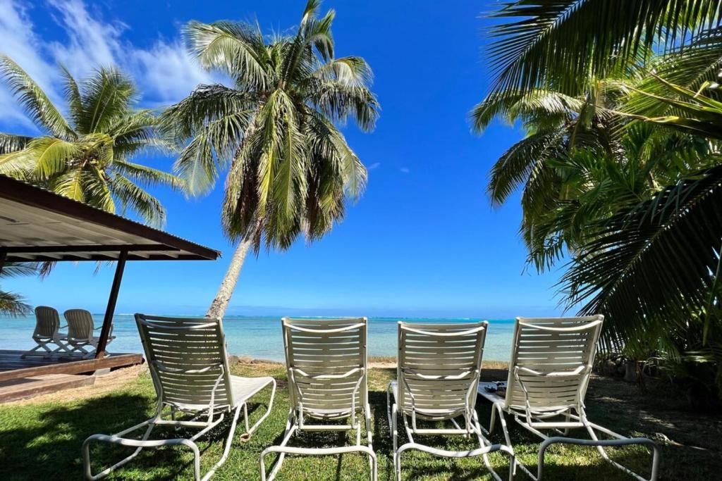 Fare Matairoa - Cozy Cottage w Pretty Beachfront photo 4