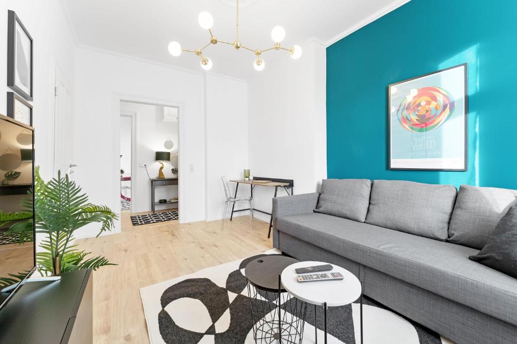 Neues modernes Apartment am Theater-zentral mit Privatparkplatz