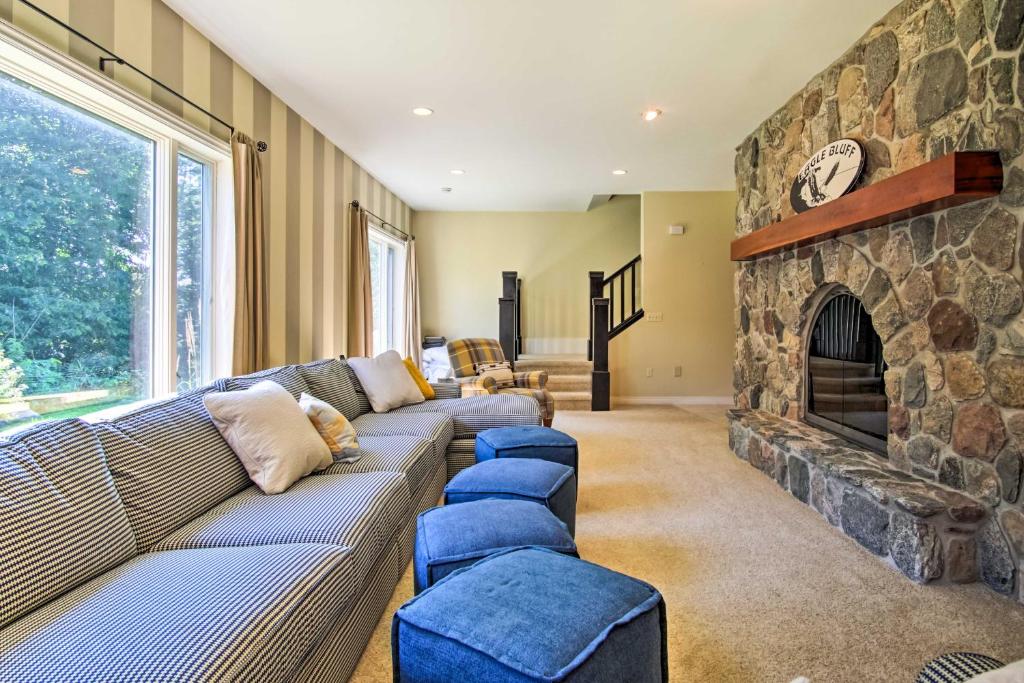 7-Acre Coastal Michigan Home with Hot Tub and Sauna! photo 3