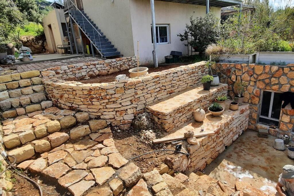 עין הוד בית בטבע עם בריכה שקט נוף מדהים להר ואדי והים photo 2