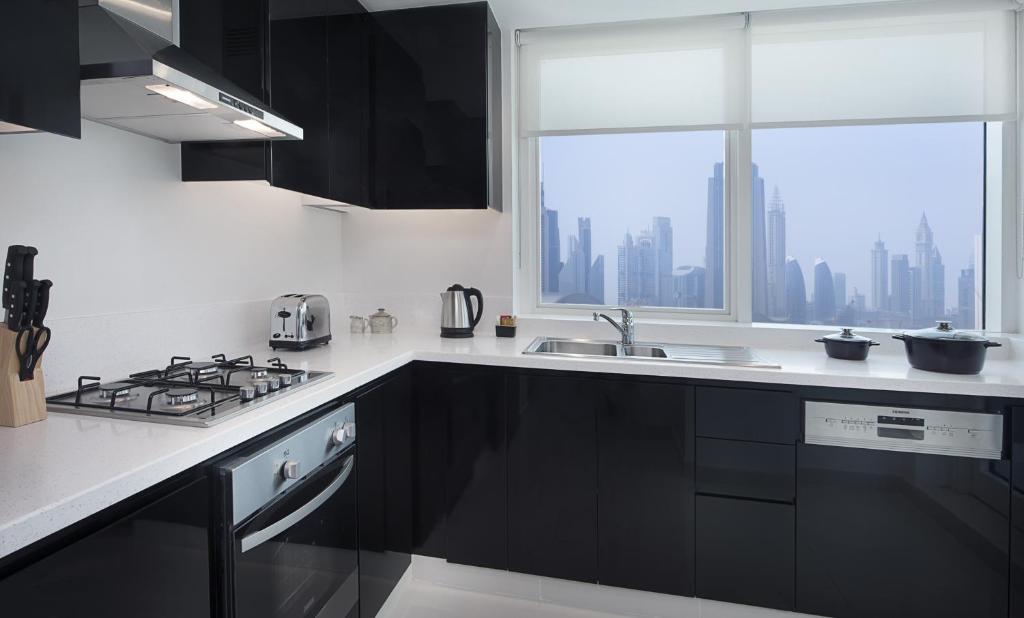 Студио (Номер Делюкс с видом на канал), Апарт-отель DAMAC Maison Canal Views