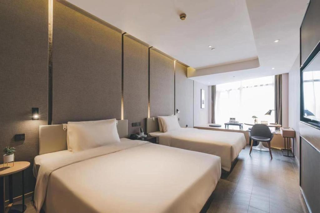 Atour Hotel Jiading Jiangqiao Jiayi Road Subway Station photo 2