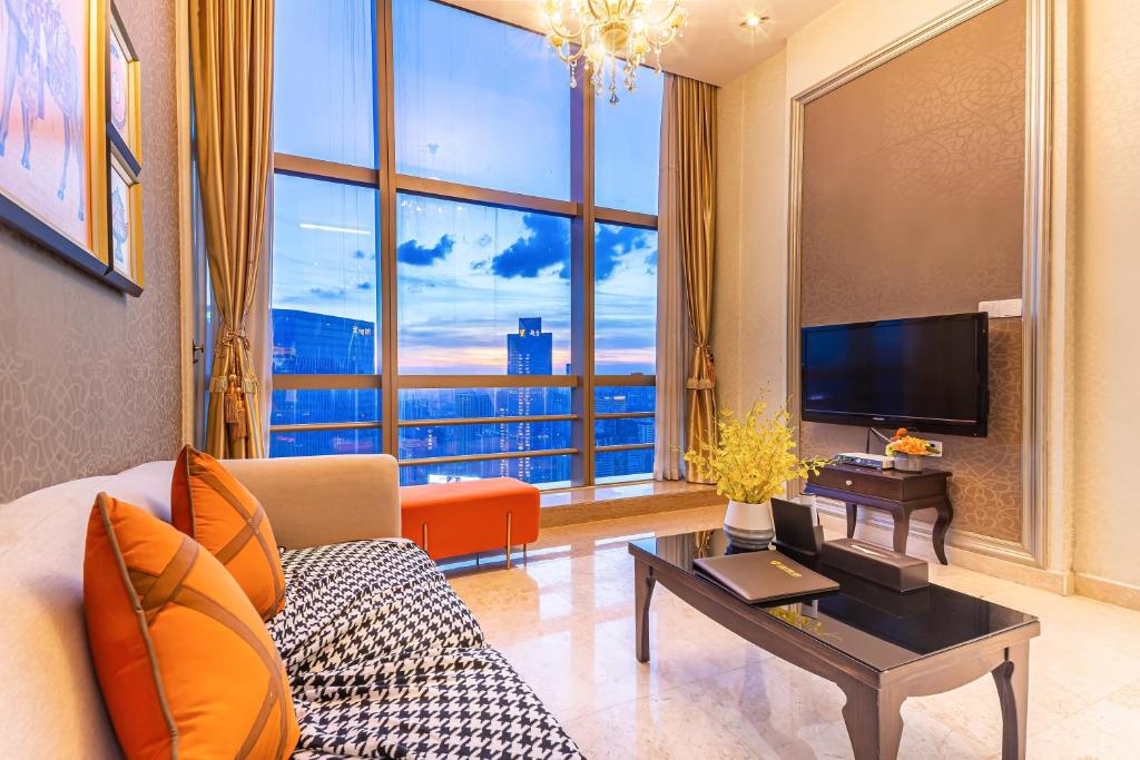 WAIFIDEN Guangzhou Grand View Golden Palace Apartment - Free shuttle bus during the Canton Fair photo 1