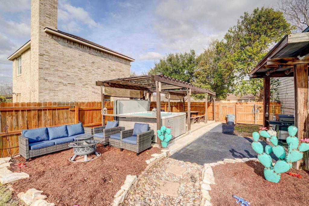 Family Home with Sunroom and Fire Pit!