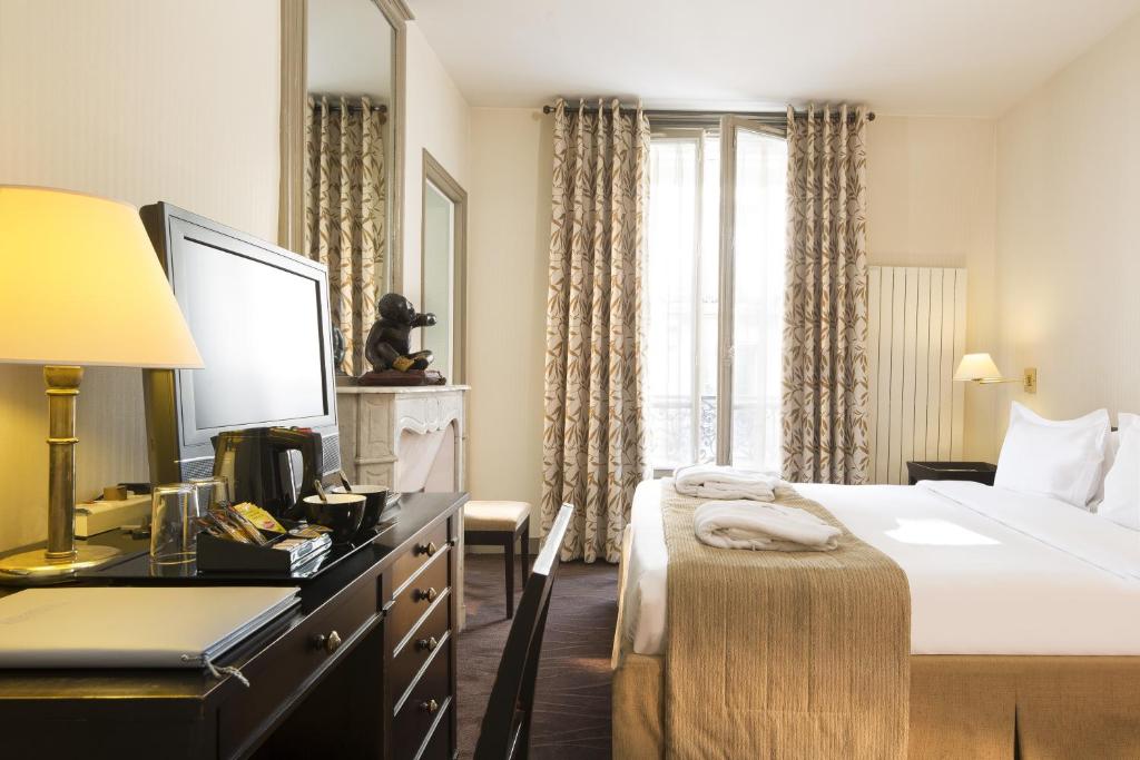 Двухместный (Классический двухместный номер с 1 кроватью), Hôtel Vaneau Saint Germain