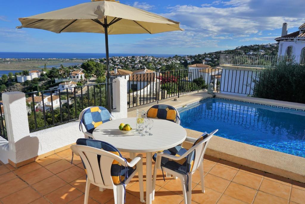 Casa Josi con vistas panorámicas en Monte Pego