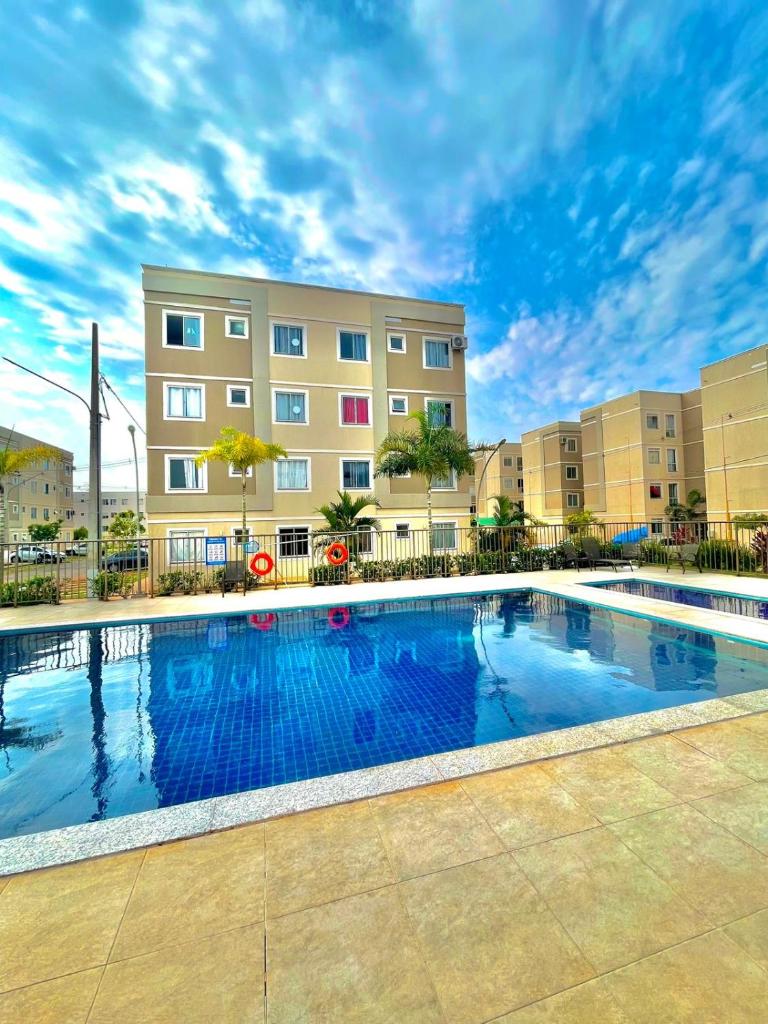 APTO - 2 quartos com ar condicionado - piscina disponível