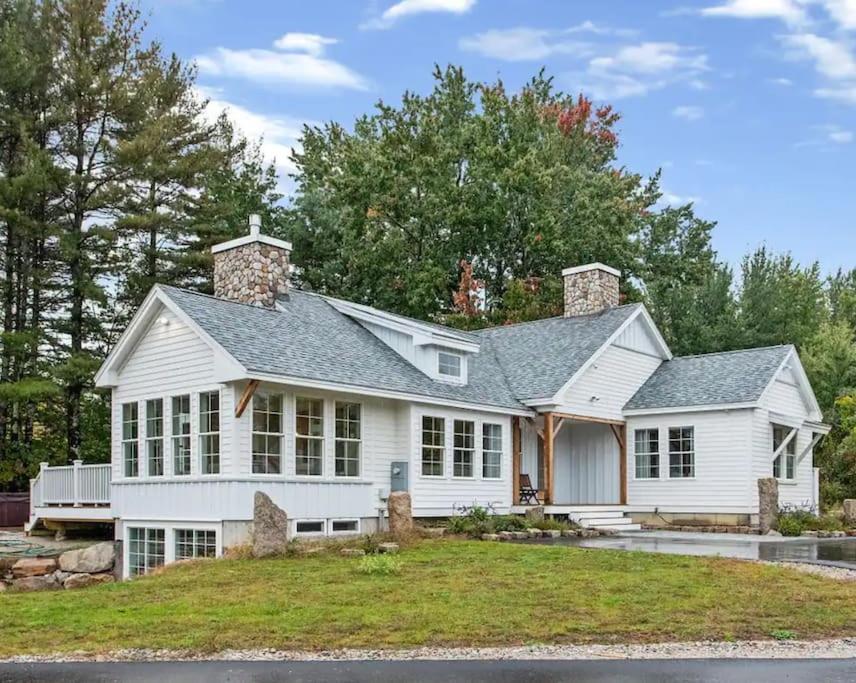 LUXURY on SACO RIVER with HOT TUB & MOUNTAIN VIEWS image