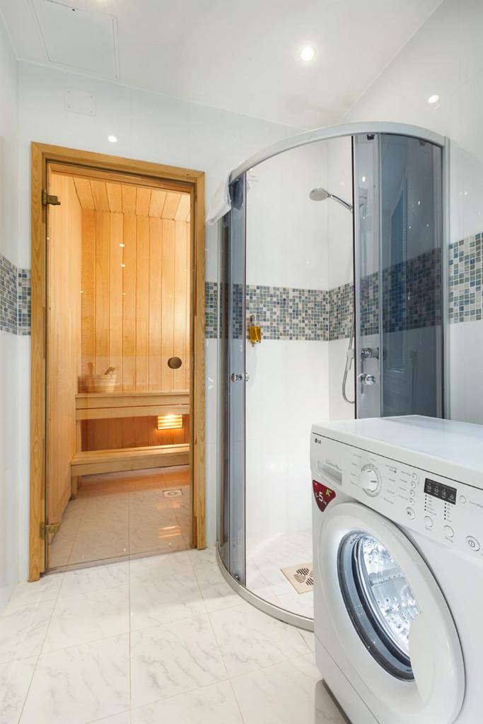 Апартаменты (Апартаменты Делюкс с 2 спальнями, сауной и гидромассажной ванной), Dharma Yoga Residence Apartments