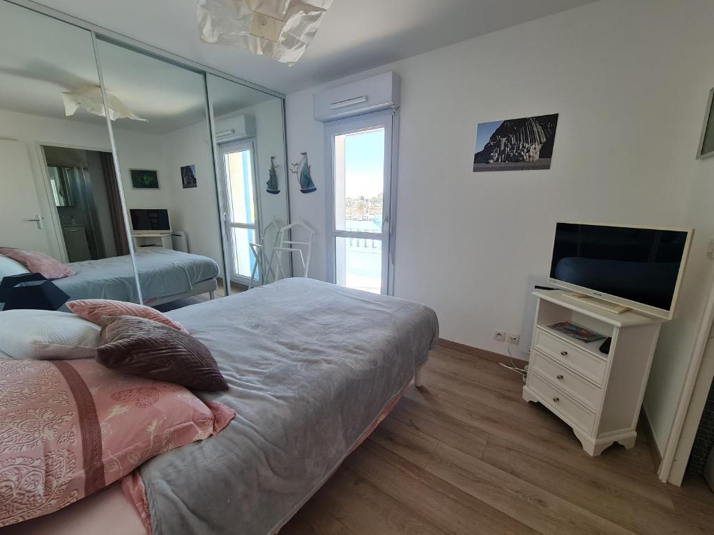 REF 063 - Appartement pour deux personnes vue mer port Crouesty ARZON photo 4