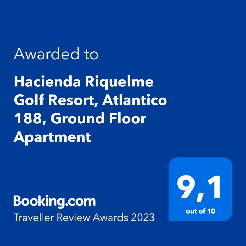 Hacienda Riquelme Golf Resort, Atlantico 188, Ground Floor Apartment photo 1