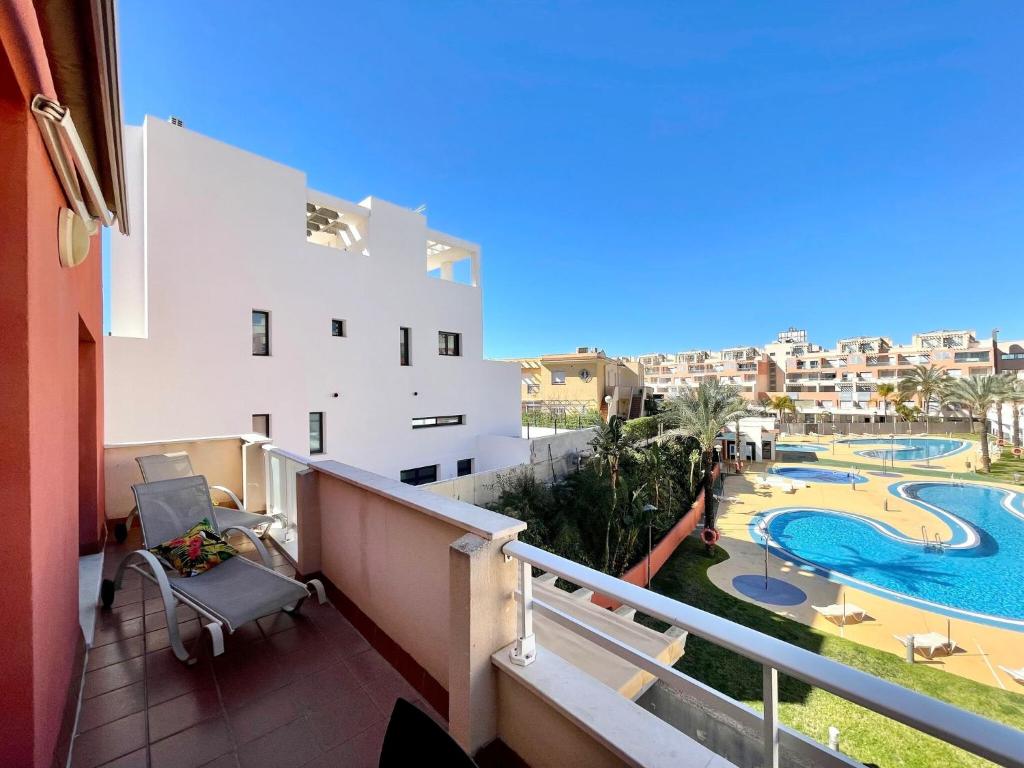 Romantic apartment in Vera Playa with private terrace photo 2