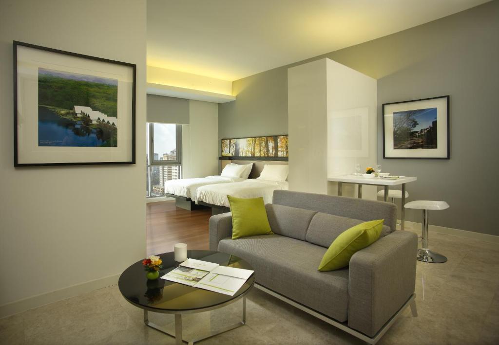 Студио (Семейный номер-студио), The Signature Hotel & Serviced Suites Kuala Lumpur