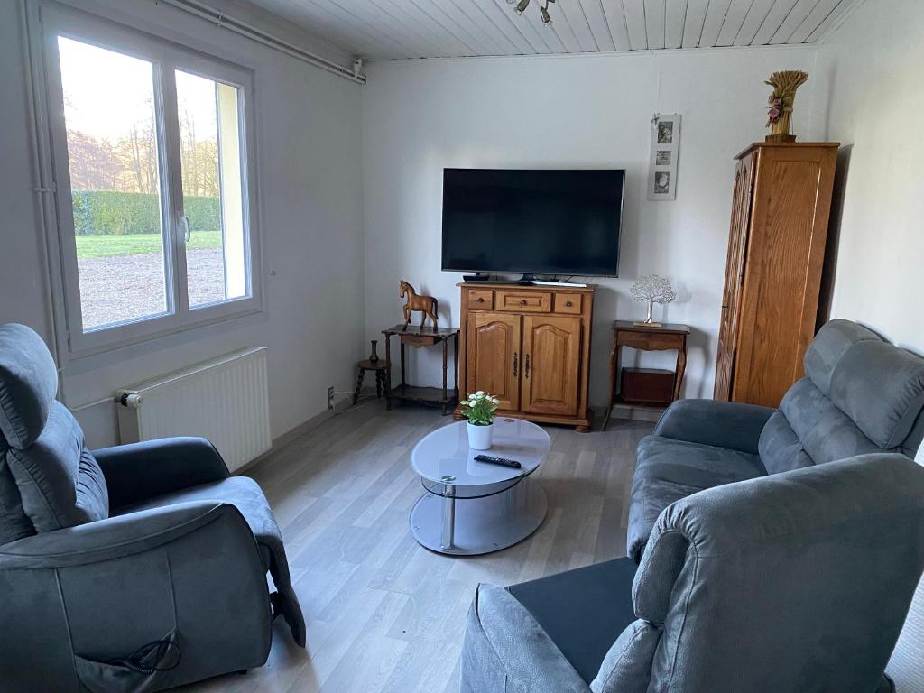 maison plain pied Charleval photo 3