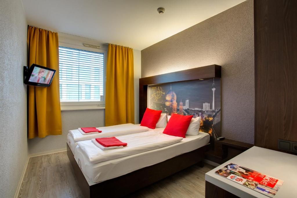 Одноместный (Двухместный номер с одноместным размещением), MEININGER Hotel Berlin Hauptbahnhof