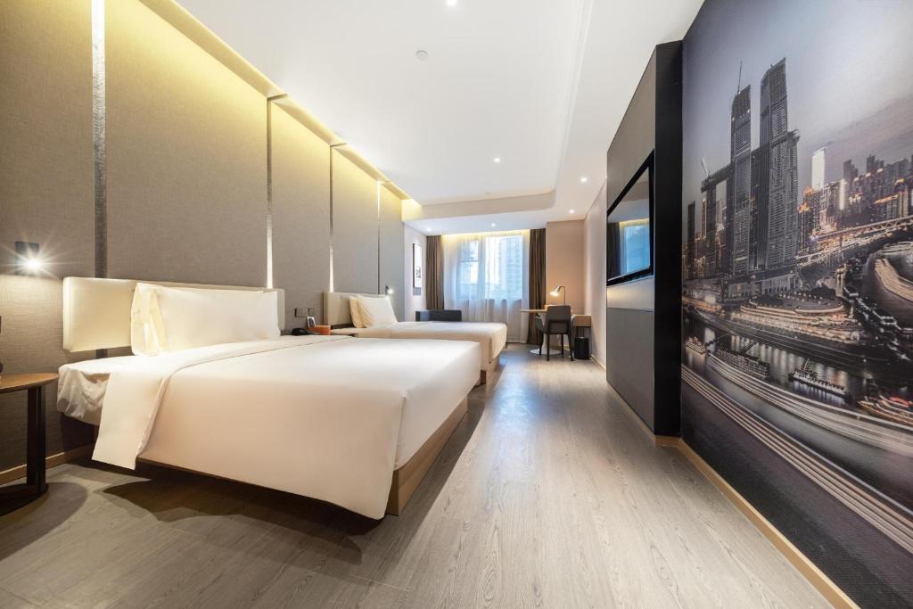 Atour Hotel Chongqing Jiangbei International Airport Huixing Light Rail Station photo 4