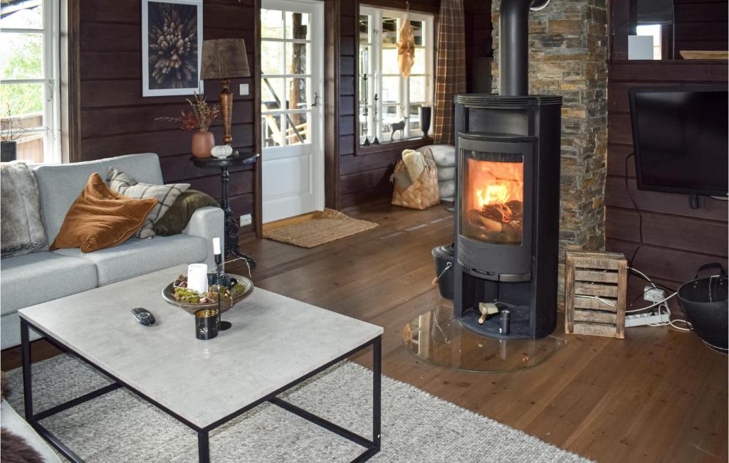 Nice Home In Treungen With 5 Bedrooms And Wifi photo 3