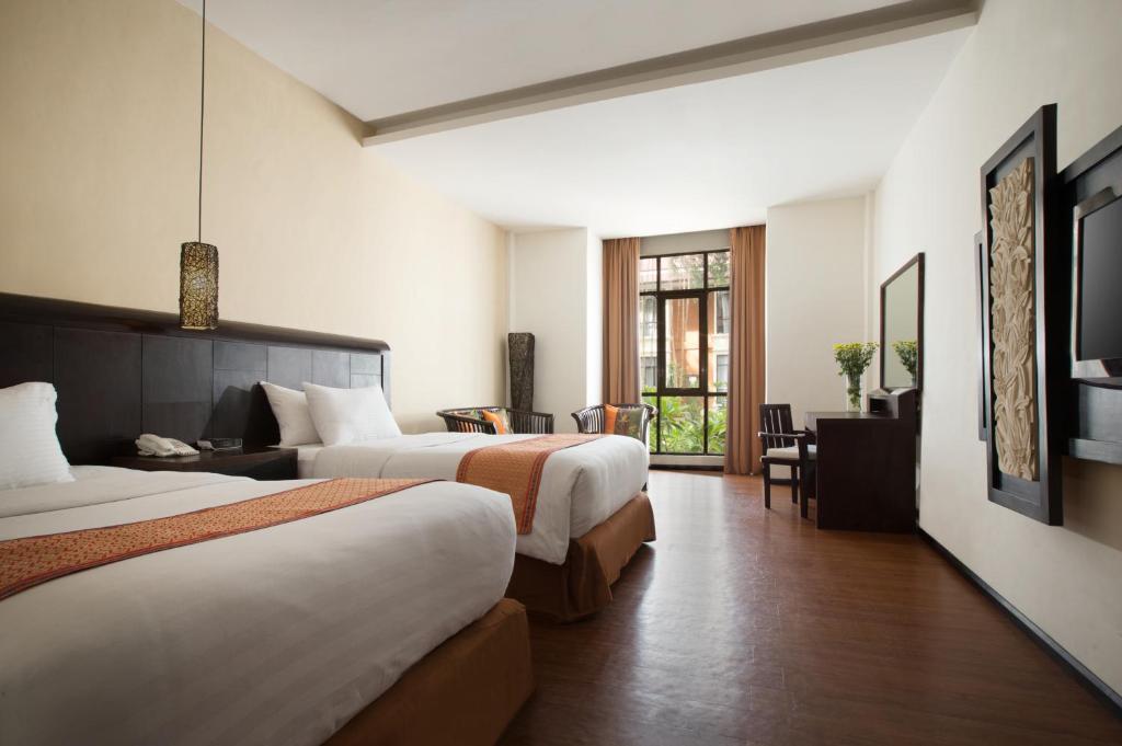 Двухместный (Номер Делюкс с видом на сад), Best Western Resort Kuta