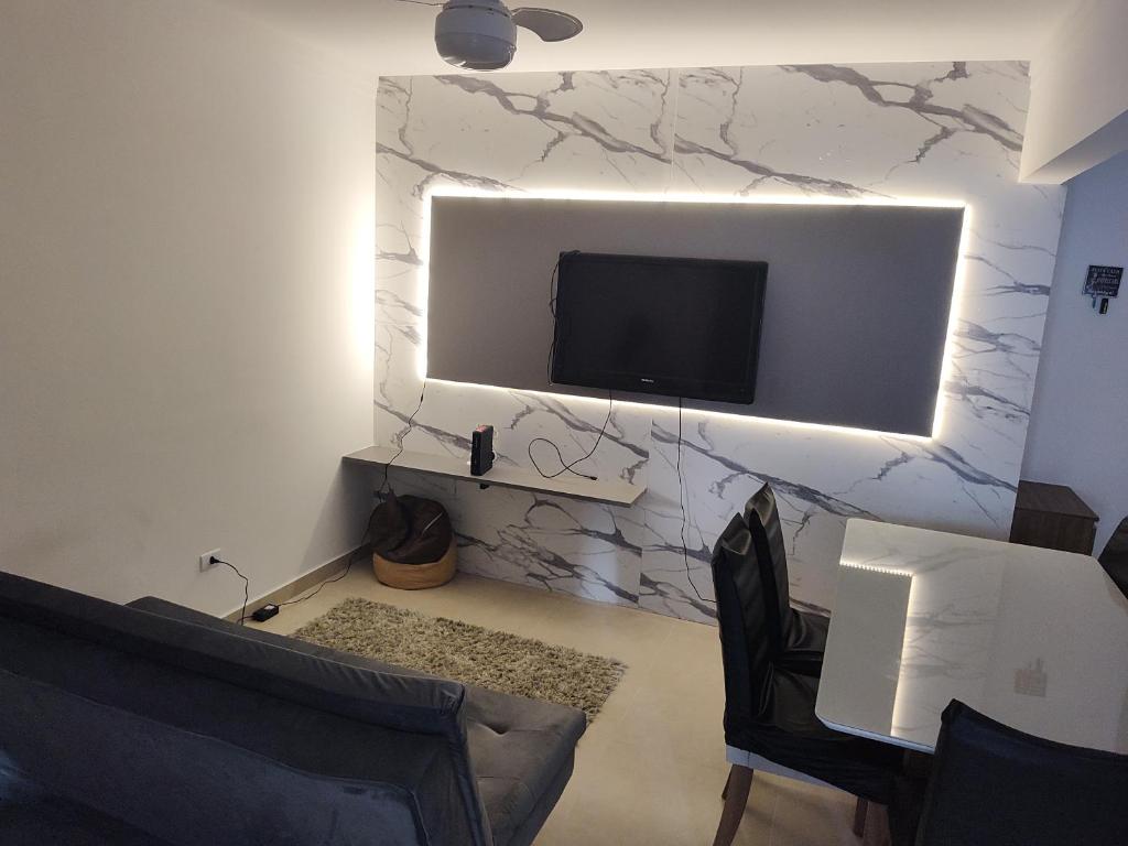 Apartamento aconchegante, frente praia, vista linda photo 1