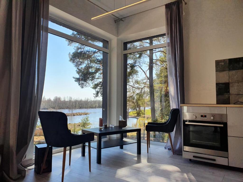 Loft 3 rooms riverside by Gauja.Club - Residences