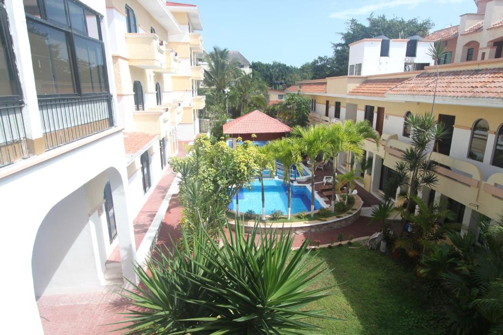 Четырехместный (Четырехместный номер с видом на море), Hotel Vista Caribe Playa del Carmen